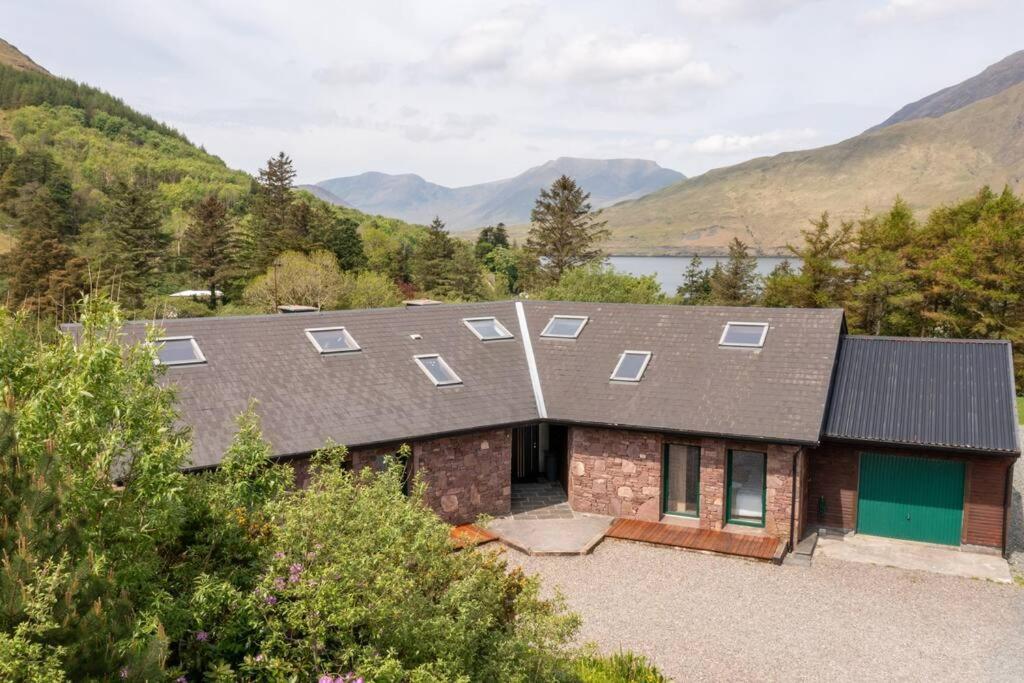 Heather Lodge With Sea And Mountain Views Leenaun Dış mekan fotoğraf