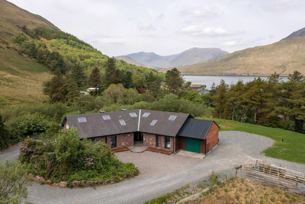 Heather Lodge With Sea And Mountain Views Leenaun Dış mekan fotoğraf