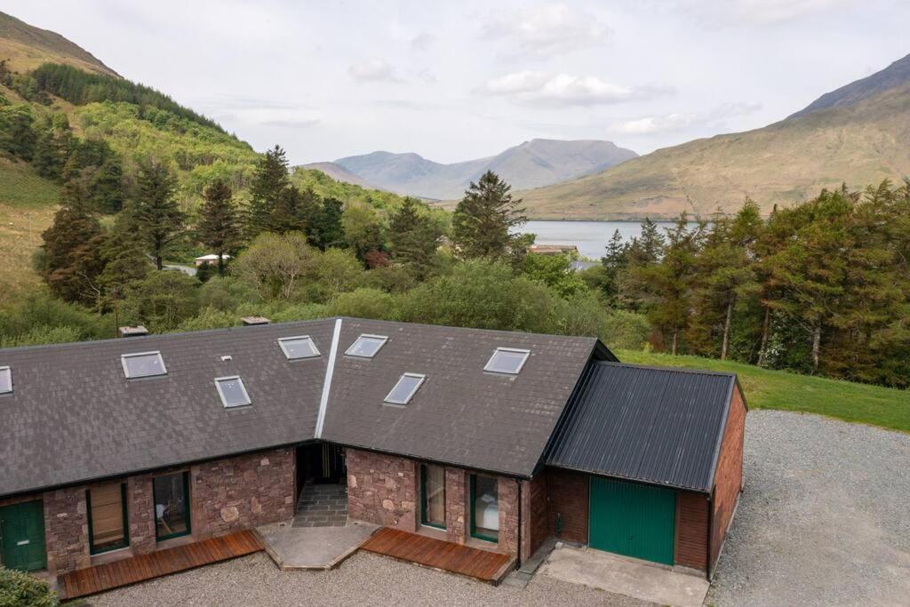 Heather Lodge With Sea And Mountain Views Leenaun Dış mekan fotoğraf